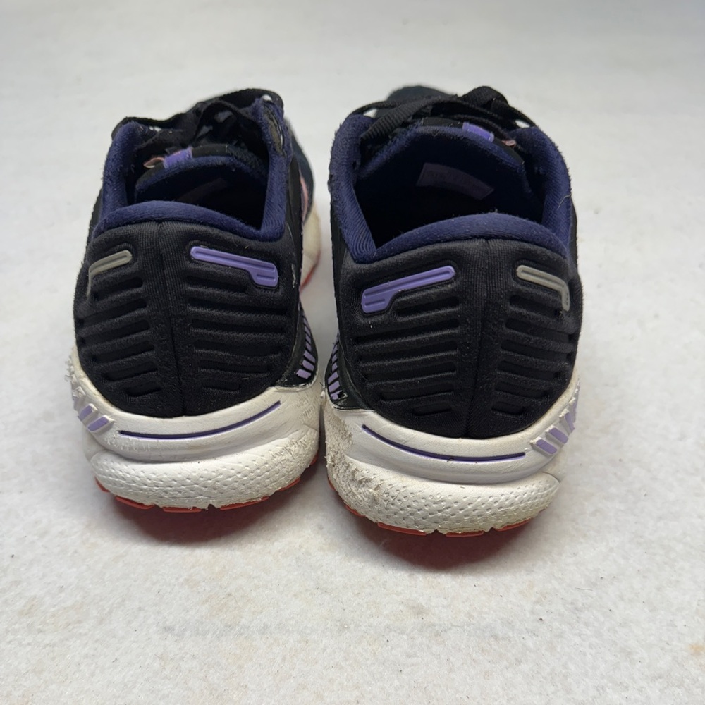 Brooks Adrenaline GTS 22 Women’s Size 10 Wide Black/Purple/Coral - Picture 3 of 7